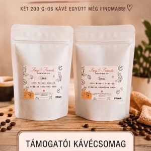 🦊 Foxy & Friends Támogatói kávécsomag (2 x 250g)